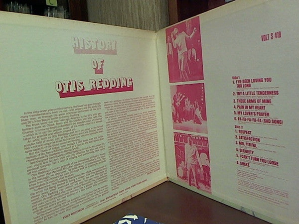 Otis Redding : History Of Otis Redding (LP, Comp, MO )