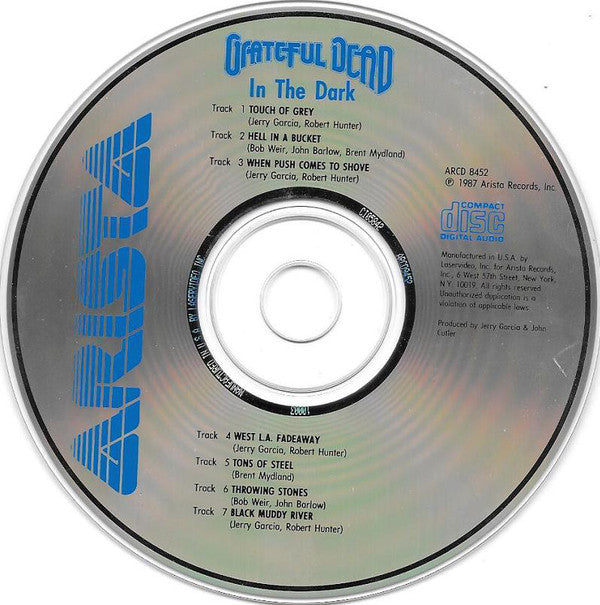 The Grateful Dead : In The Dark (CD, Album, Las)