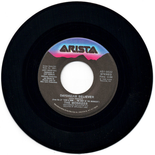The Monkees : Daydream Believer (7", Ltd, RE, S/Edition)