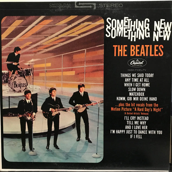 The Beatles : Something New (LP, Album, RP, Los)
