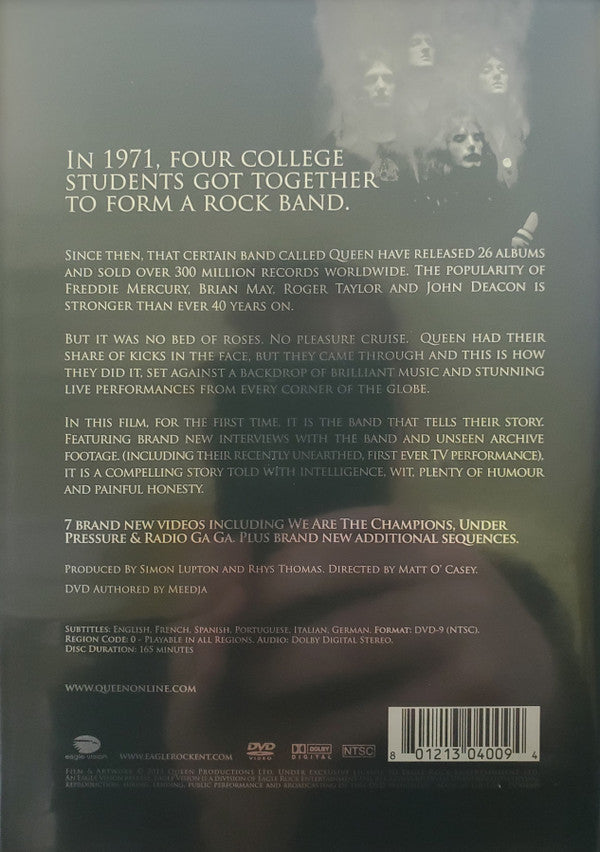 Queen : Days Of Our Lives - The Definitive Documentary Of The World's Greatest Rock Band (DVD-V, NTSC)