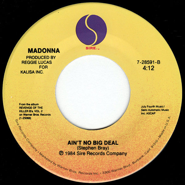 Madonna : True Blue (7", Single, SRC)