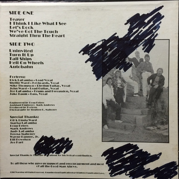 Fortress (21) : Fort Of Rock (LP, Album)