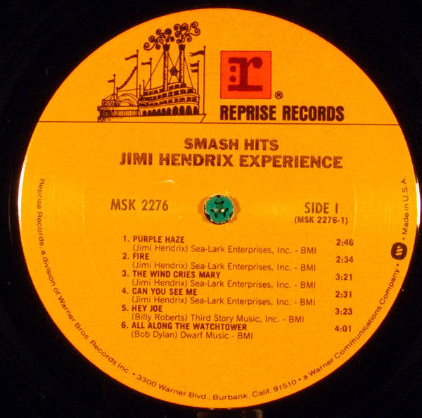 The Jimi Hendrix Experience : Smash Hits (LP, Comp, Club, RE)