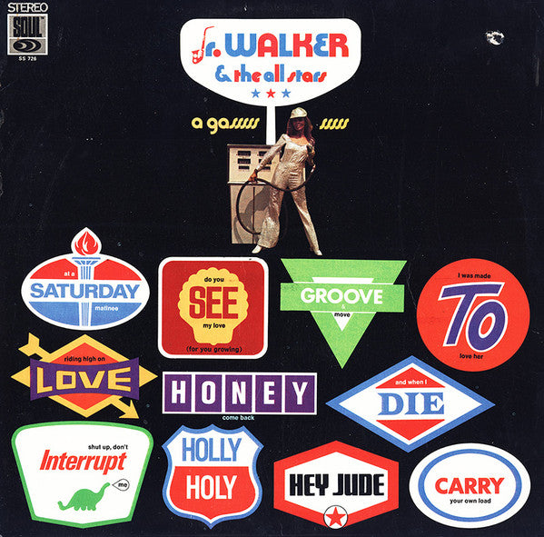 Junior Walker & The All Stars : A Gasssss (LP, Album, Ind)