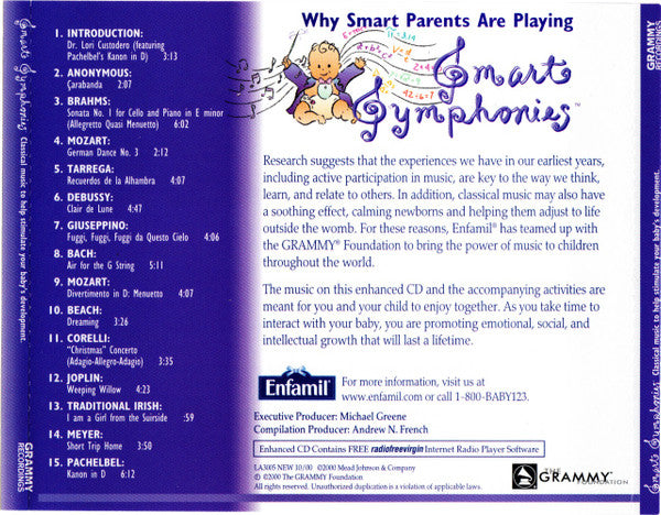 Various : Smart Symphonies (CD, Album, Comp, Enh)