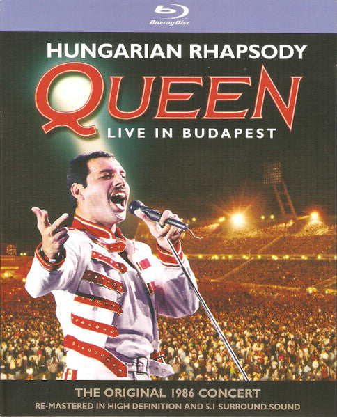 Queen : Hungarian Rhapsody (Live In Budapest) (Blu-ray, RE, Multichannel + 2xCD, Album, RE + RM)