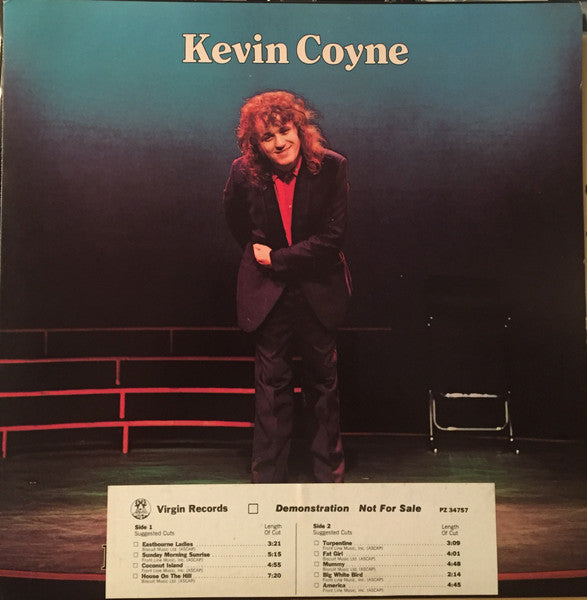 Kevin Coyne : In Living Black And White (LP, Album, Promo)