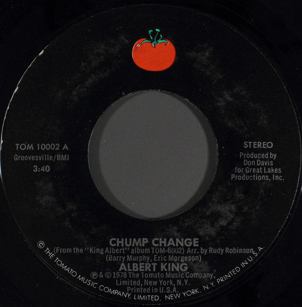 Albert King : Chump Change (7", Single)