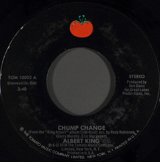 Albert King : Chump Change (7", Single)