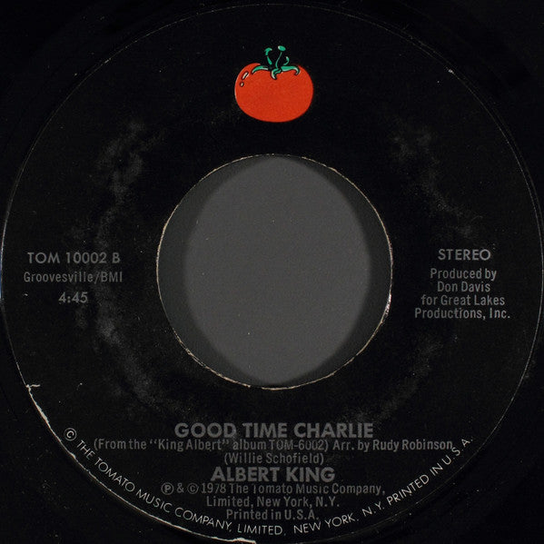 Albert King : Chump Change (7", Single)