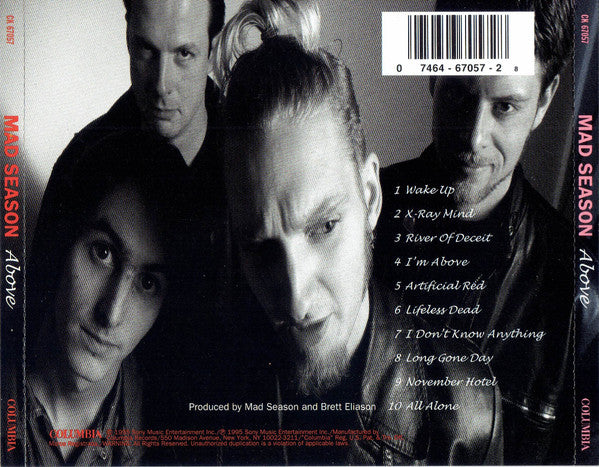 Mad Season : Above (CD, Album)