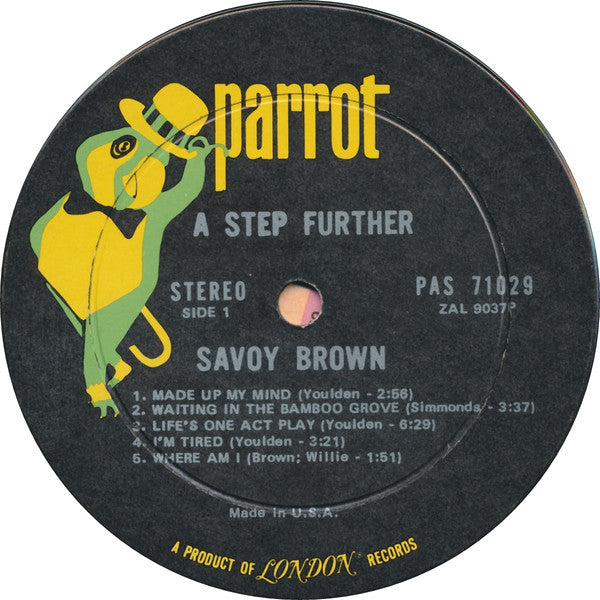 Savoy Brown : A Step Further (LP, Album, Ter)