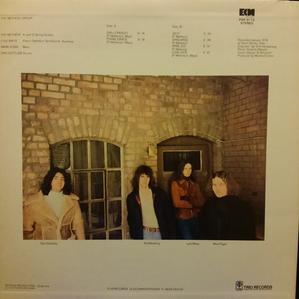 Pat Metheny Group : Pat Metheny Group (LP, Album)
