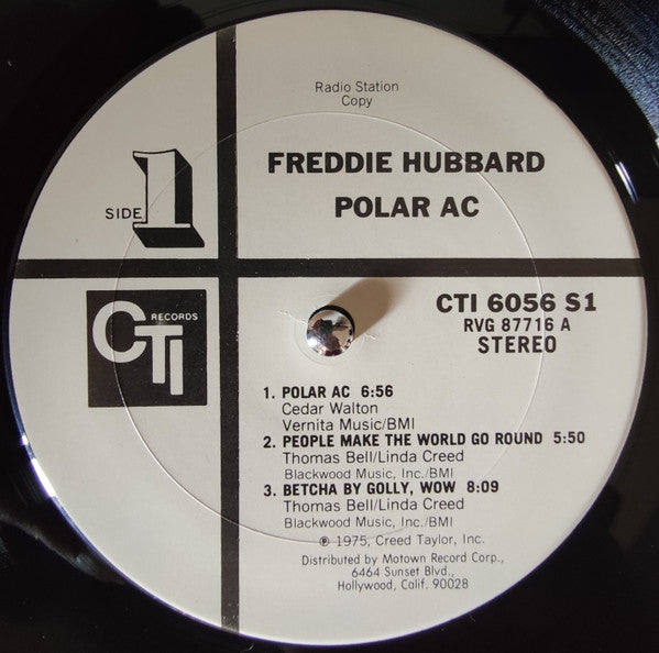 Freddie Hubbard : Polar AC (LP, Album, Promo, Gat)