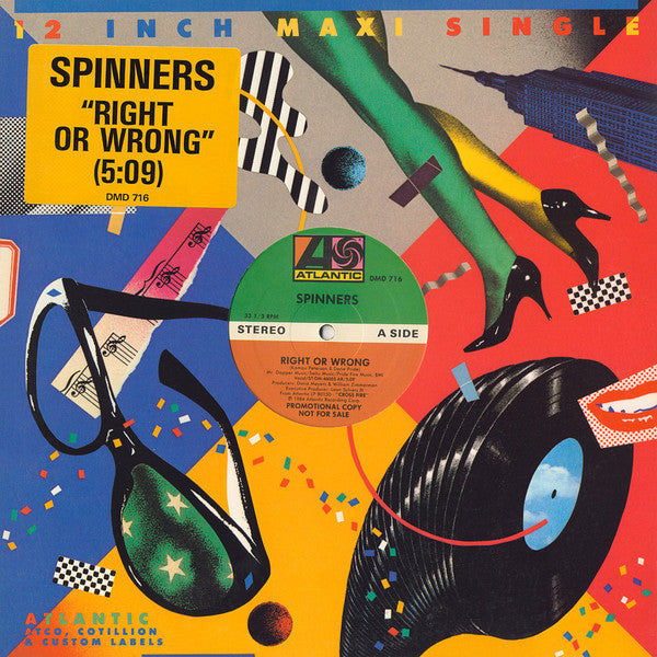 Spinners : Right Or Wrong (12", Maxi, Promo)