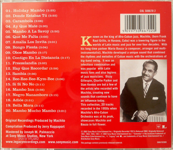 Machito And His Orchestra : Mambo Mucho Mambo - The Complete Columbia Masters (CD, Comp)