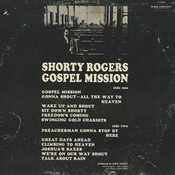 Shorty Rogers : Gospel Mission (LP, Mono)