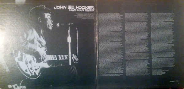 John Lee Hooker : Mad Man Blues (2xLP, Comp)