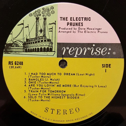 The Electric Prunes : The Electric Prunes (LP, Album, Pit)