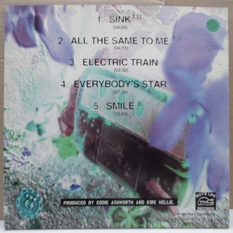 Pink Noise Test : The Electric Train E.P. (12", EP, Num, Pin)
