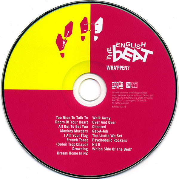 The English Beat* : Wha'ppen? (CD, Album, RE, RM)