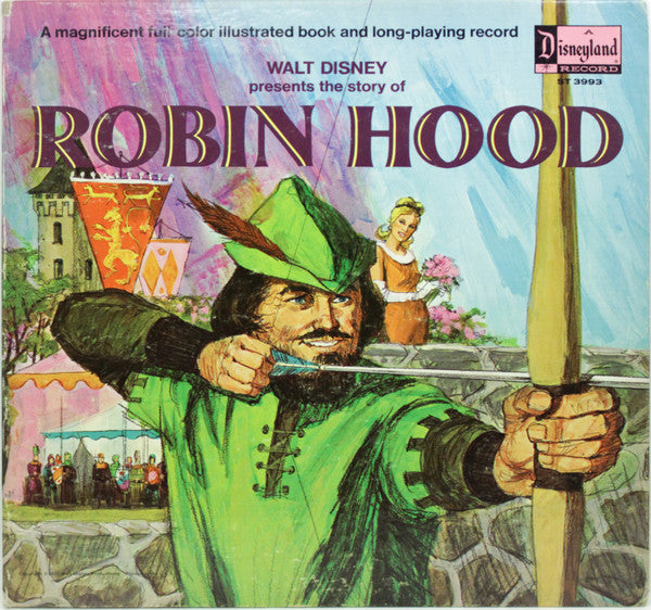 Dal McKennon : The Story Of Robin Hood (LP, Mono, RE)