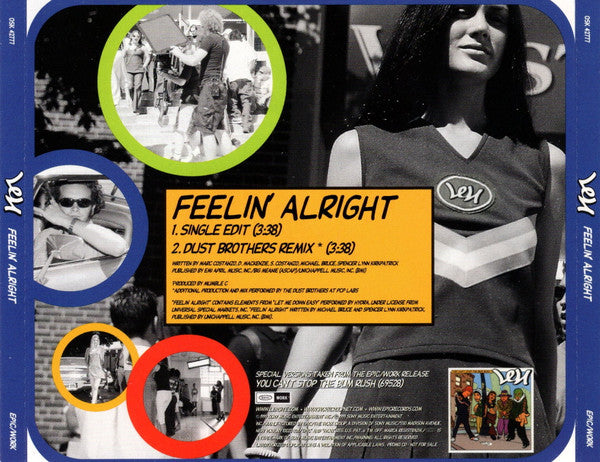 Len : Feelin' Alright (CD, Single, Promo)
