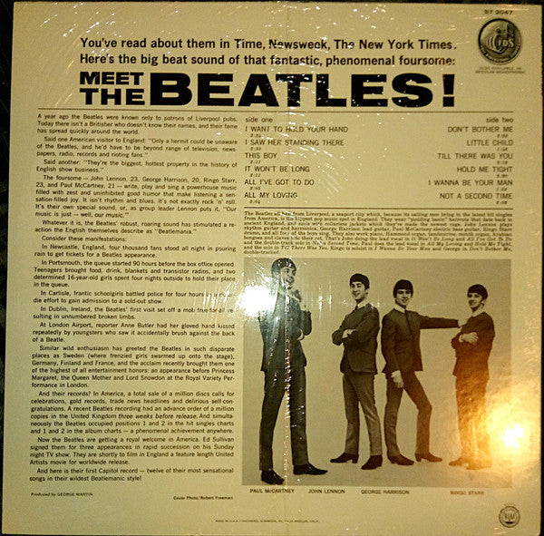 The Beatles : Meet The Beatles! (LP, Album, RP, Rai)
