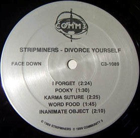 Stripminers : Divorce Yourself (LP, Album)