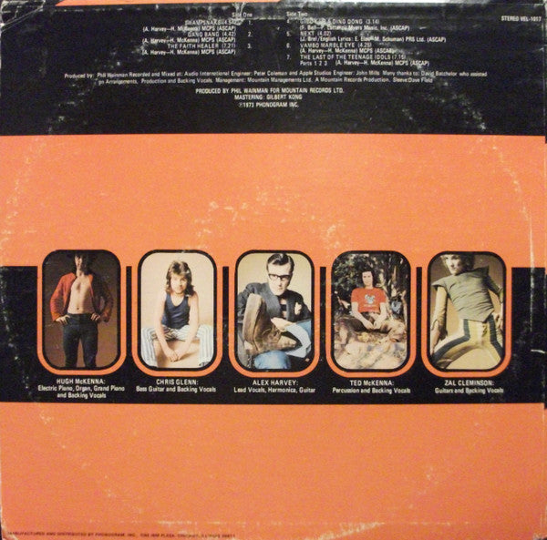 The Sensational Alex Harvey Band : Next (LP, Album, PRC)
