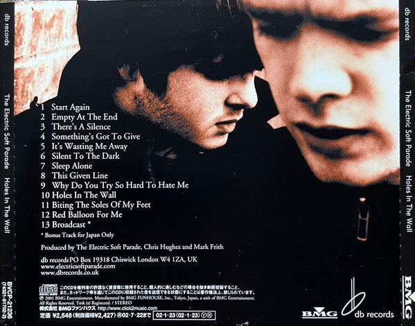 The Electric Soft Parade : Holes In The Wall (CD, Album)