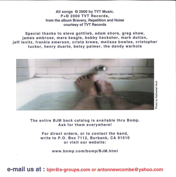 The Brian Jonestown Massacre : Zero: Songs From The Album Bravery, Repetition, And Noise (CD, EP)