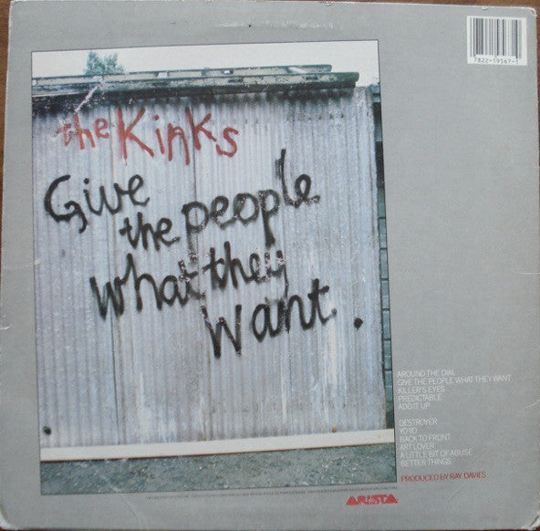 The Kinks : Give The People What They Want (LP, Album)