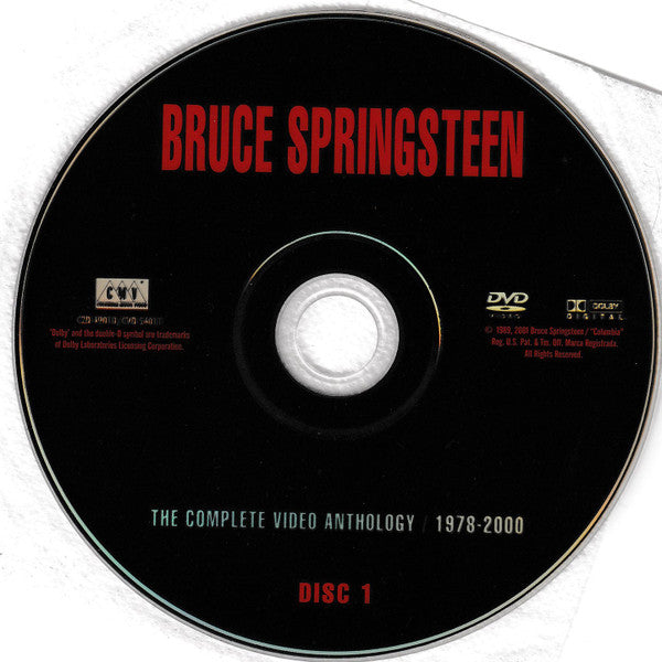 Bruce Springsteen : The Complete Video Anthology / 1978-2000 (2xDVD-V, Comp, Multichannel, NTSC)