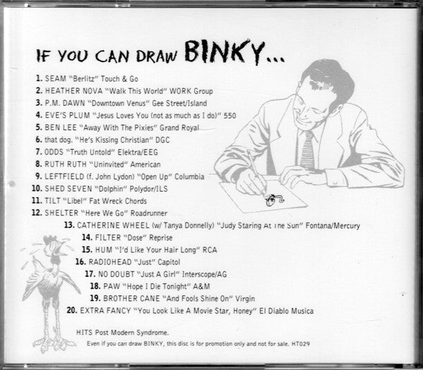 Various : If You Can Draw Binky (CD, Comp, Promo)