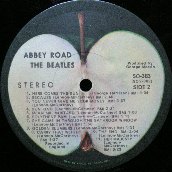 The Beatles : Abbey Road (LP, Album, Jac)