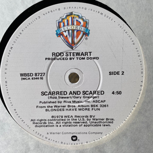Rod Stewart : Da Ya Think I'm Sexy? (Special Disco Mix) (12")