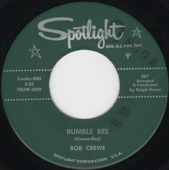 Bob Crewe : The Rhythm And The Blues / Bumble Bee (7", Single)