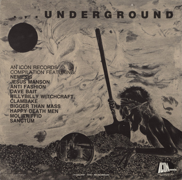 Various : Notes From The Underground: An Icon Records Compilation (LP, Comp)