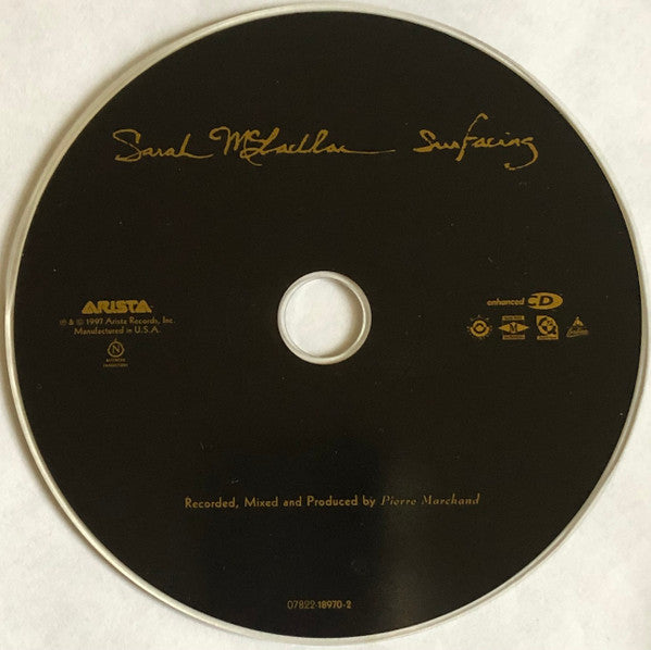 Sarah McLachlan : Surfacing (CD, Album, Enh)