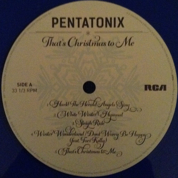 Pentatonix : That's Christmas To Me (LP, Album, Blu)