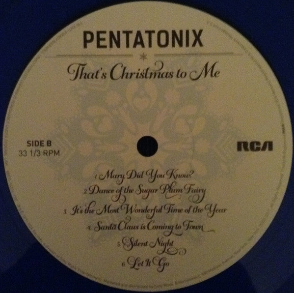 Pentatonix : That's Christmas To Me (LP, Album, Blu)