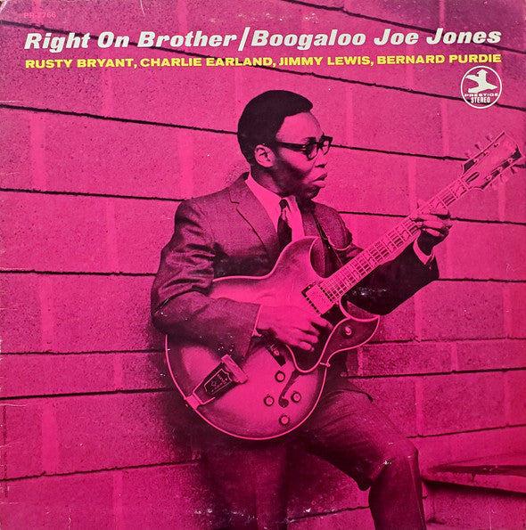 Boogaloo Joe Jones* : Right On Brother (LP, Album)