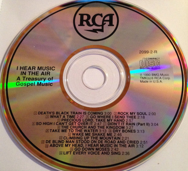 Various : I Hear Music In The Air—A Treasury Of Gospel Music (CD, Comp, Mono)