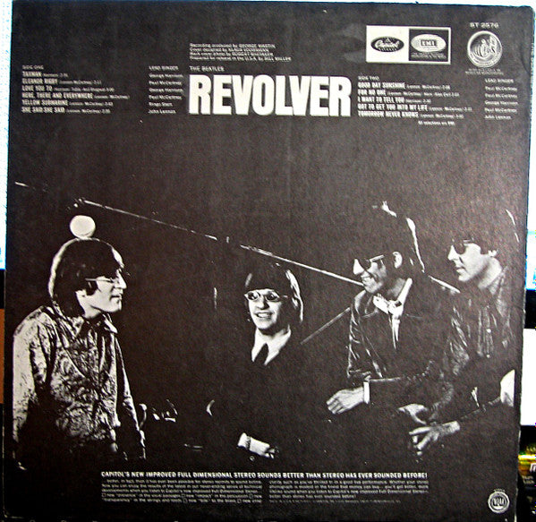 The Beatles : Revolver (LP, Album, RE, Jac)
