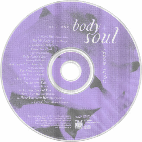 Various : Body + Soul - Night Moods (2xCD, Comp)