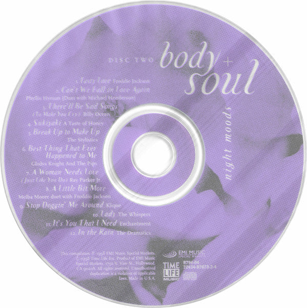 Various : Body + Soul - Night Moods (2xCD, Comp)