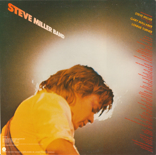 Steve Miller Band : Fly Like An Eagle (LP, Album, Jac)