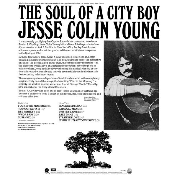 Jesse Colin Young : The Soul Of A City Boy (LP, Album, RE, Win)
